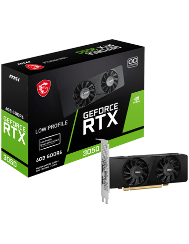 MSI RTX 3050 LP 2X OC 6GB